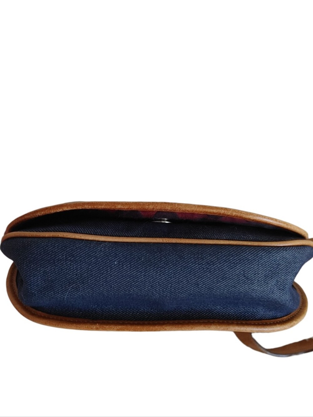 Coach Signature Denim Leather Crossbody Bag - Picture 7 of 16